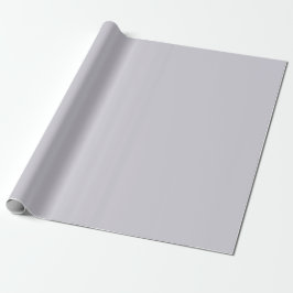 Papel De Regalo Invierno sencillo Platino Color gris Tono de sombr