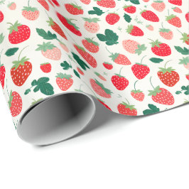 Papel De Regalo Invitación a cumpleaños de Berry Sweet