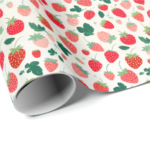 Papel De Regalo Invitación a cumpleaños de Berry Sweet