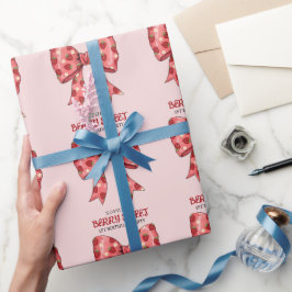 Papel De Regalo Invitación a la fiesta de Berry Sweet