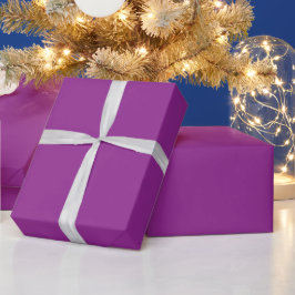 Papel De Regalo Invitación de boda magenta audaz con estilo minima