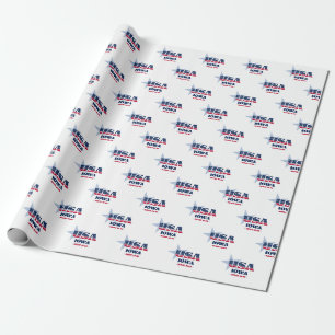 Papel De Regalo Iowa Stars and Stripes State
