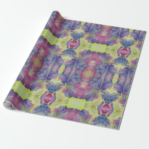 Papel De Regalo Iris agrietado