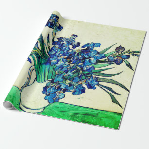 Papel De Regalo Irises (1890) de Vincent Van Gogh