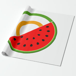 Papel De Regalo IRLANDA ESTÁ CON PALESTINA - sandía