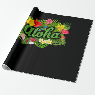 Papel De Regalo Isla Hawaii Aloha