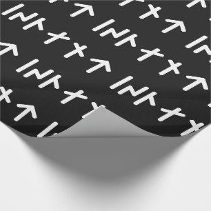 Papel De Regalo Islandia ᛁᛋᛚᛅᚾᛏ ~ Runas Futhark Jóvenes