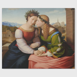 Papel De Regalo Italia y Alemania (Italia y Alemania como hermanas