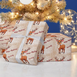 Papel De Regalo ¡Ja-Ja-Ja! Es un Reno
