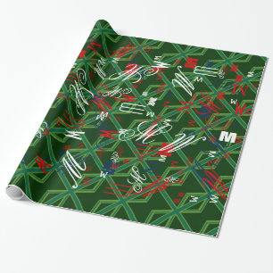 Papel De Regalo Jack de la Unión Verde Forestal