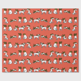 Papel de regalo Jack Russell