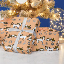 Papel de regalo Jack Russell