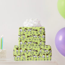 Papel de regalo Jack Russell