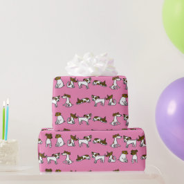 Papel de regalo Jack Russell