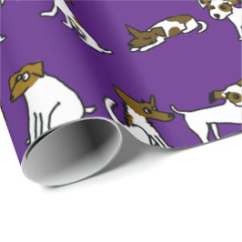 Papel de regalo Jack Russell