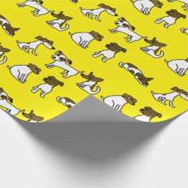 Papel de regalo Jack Russell