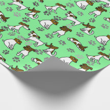 Papel de regalo Jack Russell
