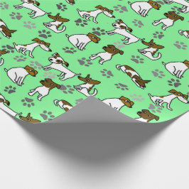 Papel de regalo Jack Russell