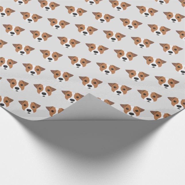 Papel De Regalo Jack Russell Dog (Esquina)