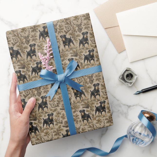 Papel De Regalo Jagdterrier- Perro de caza  (Regalar)