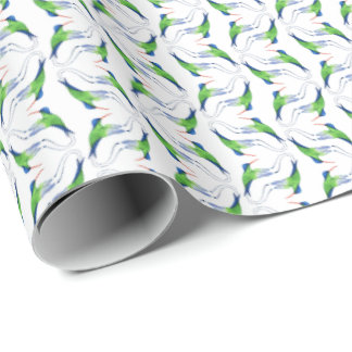 Papel De Regalo Jamaican Doctor Bird Wrapping Paper