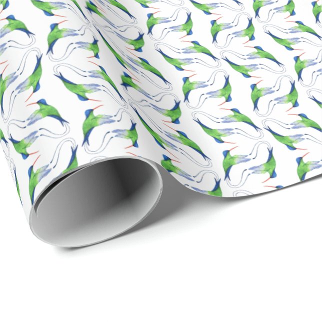 Papel De Regalo Jamaican Doctor Bird Wrapping Paper (Esquina del rollo)