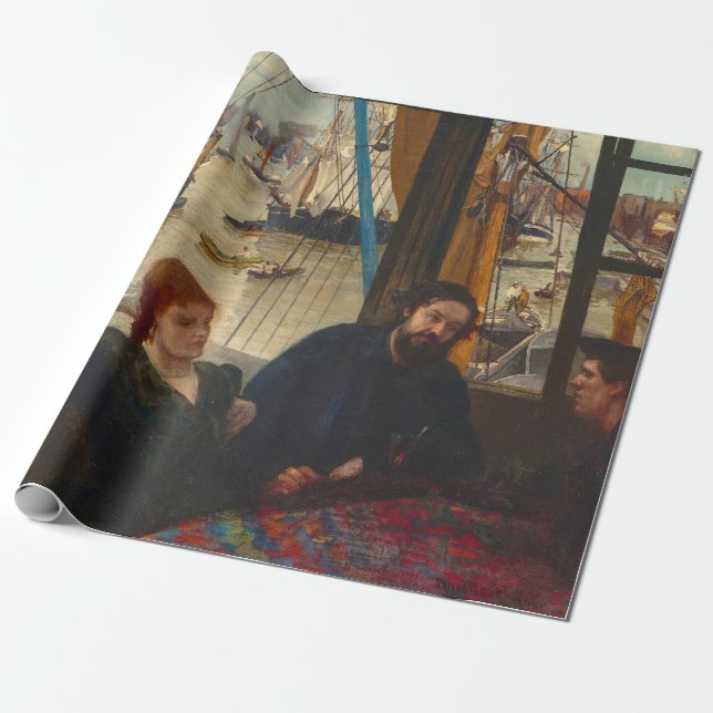 Papel De Regalo James Whistler - Wapping (Desenrollado)