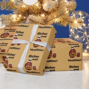 Papel De Regalo Jarabe De Arce Más Rico Y Saludable