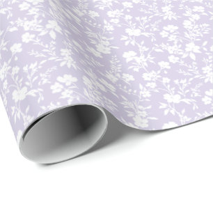 Papel De Regalo Jardín Botánico Neutral - Lavanda Polvorienta