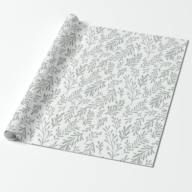 Papel De Regalo Jardín de Cactus (Desenrollado)