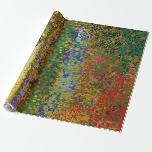 Papel De Regalo Jardín de flores, Van Gogh
