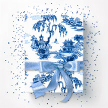Jardín de la Pagoda en Porcelana Azul