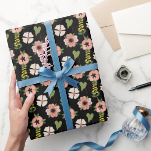 Papel De Regalo Jardín de Medianoche