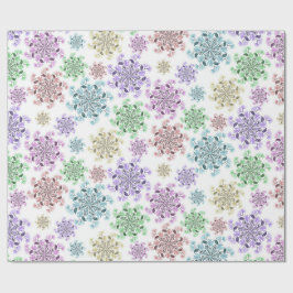 Papel De Regalo Jardín de nieve nórdico 