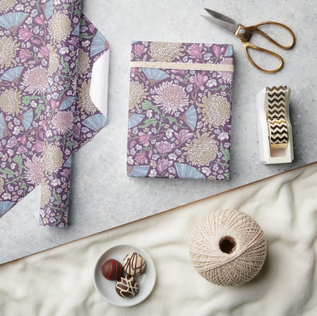 Papel De Regalo Jardín de primavera Día de la Madre Mamá de crisan (Artesanía)