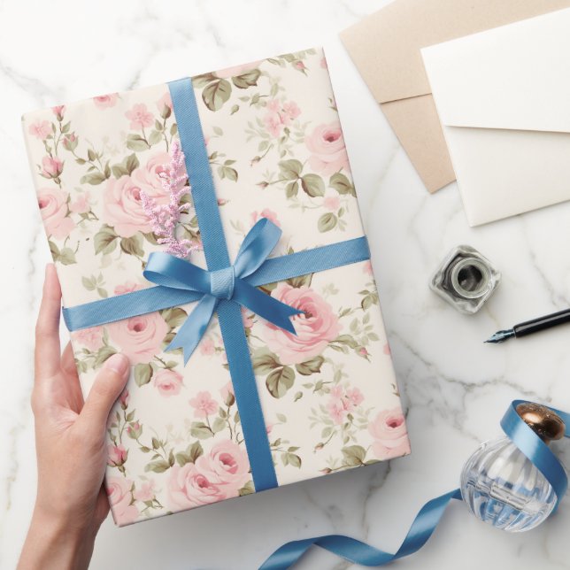 Papel De Regalo Jardín de Rosas Alegría (Regalar)