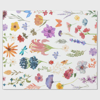 Papel de Regalo Jardín Floral