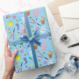 Papel De Regalo Jardín Herramientas y equipamiento Modelo de jardi