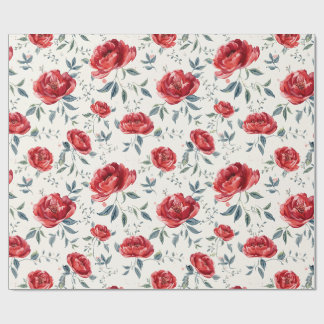 Papel De Regalo Jardín radiante de patrón de confianza