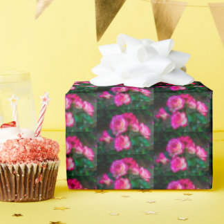 Papel De Regalo Jardín Rosa