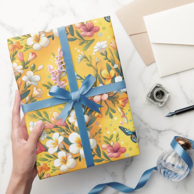 Papel De Regalo Jardín soleado (Regalar)