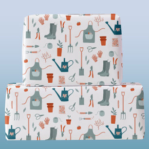 Papel De Regalo Jardinería divertida