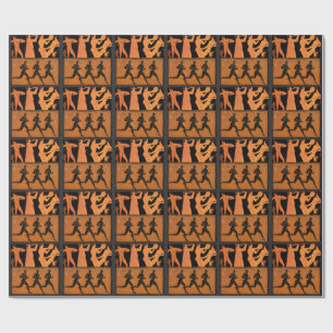 Papel De Regalo Jarras Griegas Antiguas - Deporte