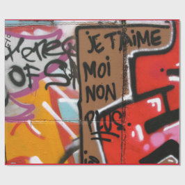 Papel De Regalo Je t'aime moi non plus - Yo tampoco te amo