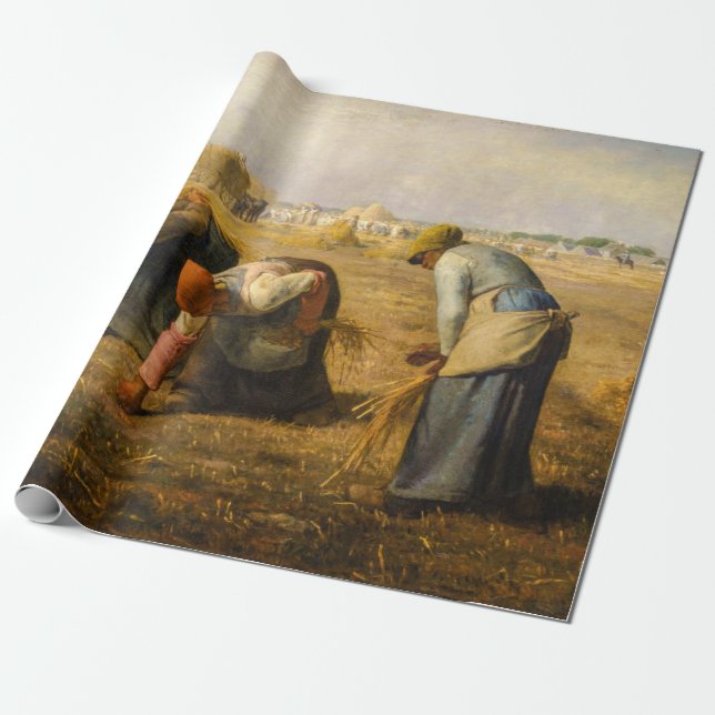 Papel De Regalo Jean-Francois Millet - The Gleaners (Desenrollado)