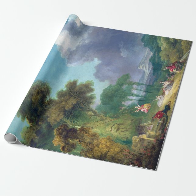 Papel De Regalo Jean-Honoré Fragonard el oscilación (Desenrollado)