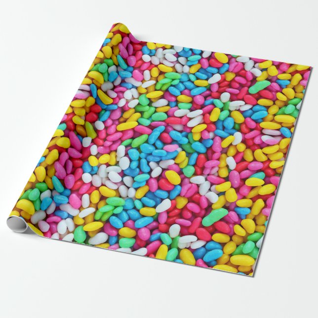 Papel De Regalo Jelly Beans 1 (Desenrollado)