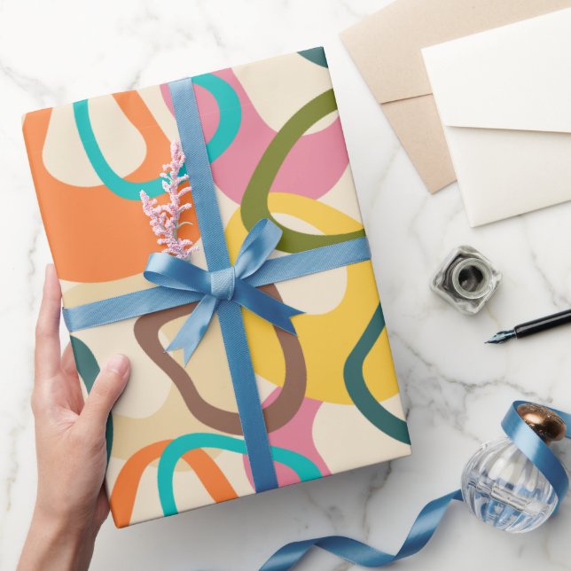 Papel De Regalo Jelly Squares (Regalar)