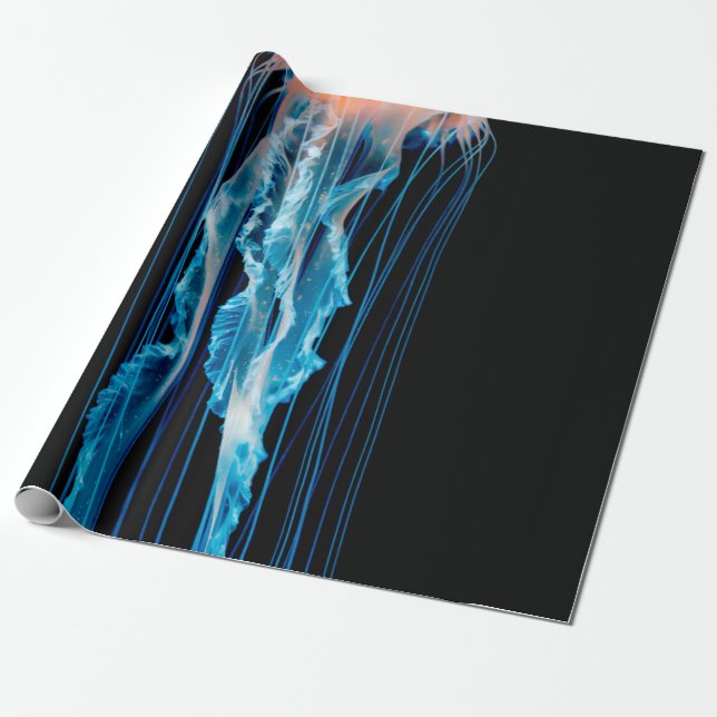 PAPEL DE REGALO JELLYFISH EN LONDRES (Desenrollado)