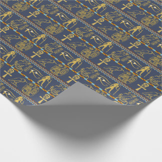 Papel De Regalo Jeroglíficos Egipcios Ojo De Símbolos Horus
